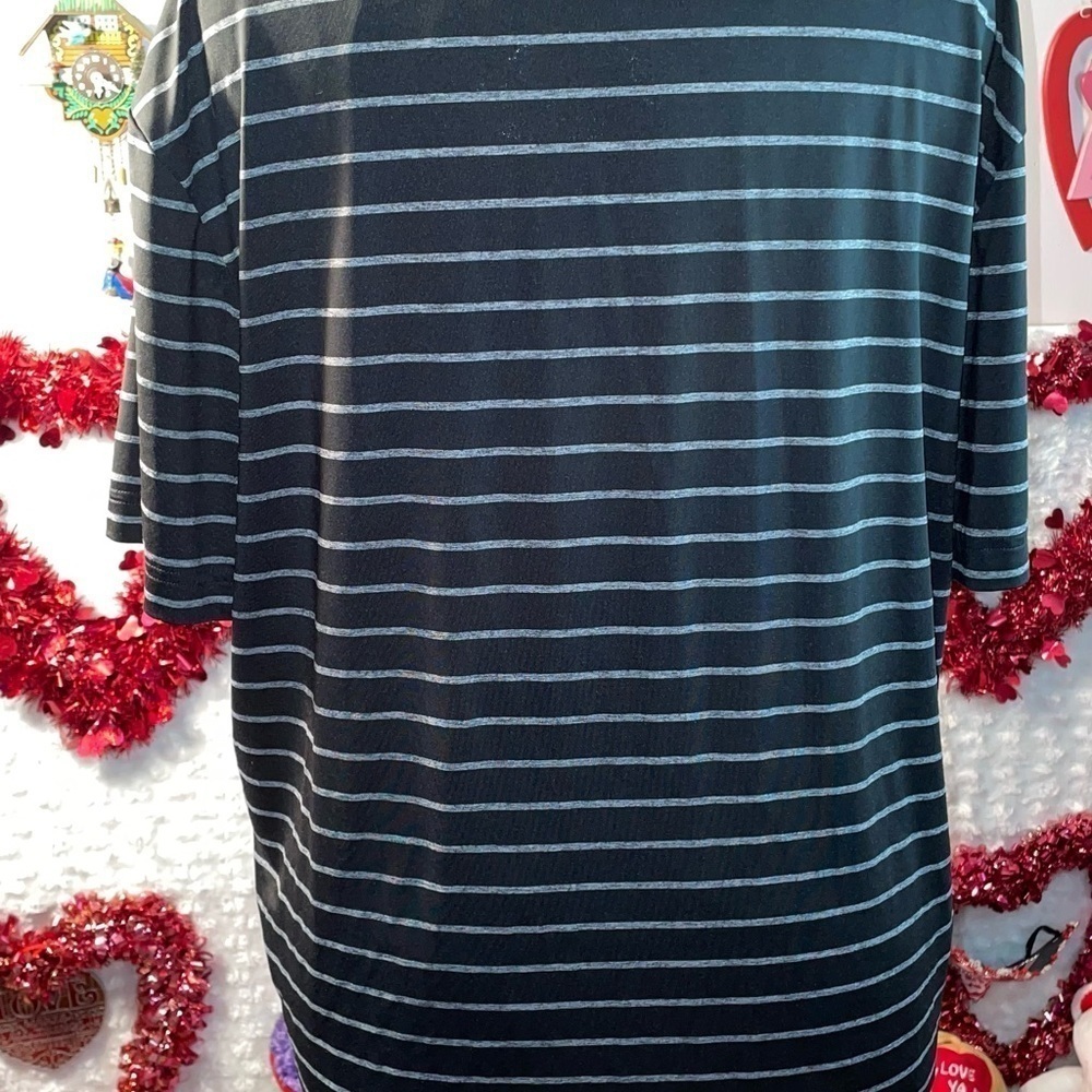 NWOT Members Mark, active performance, polos men, size large, striped polo - Picture 5 of 9